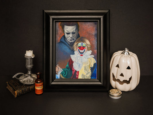 Michael Myers Double Portrait | Art Print