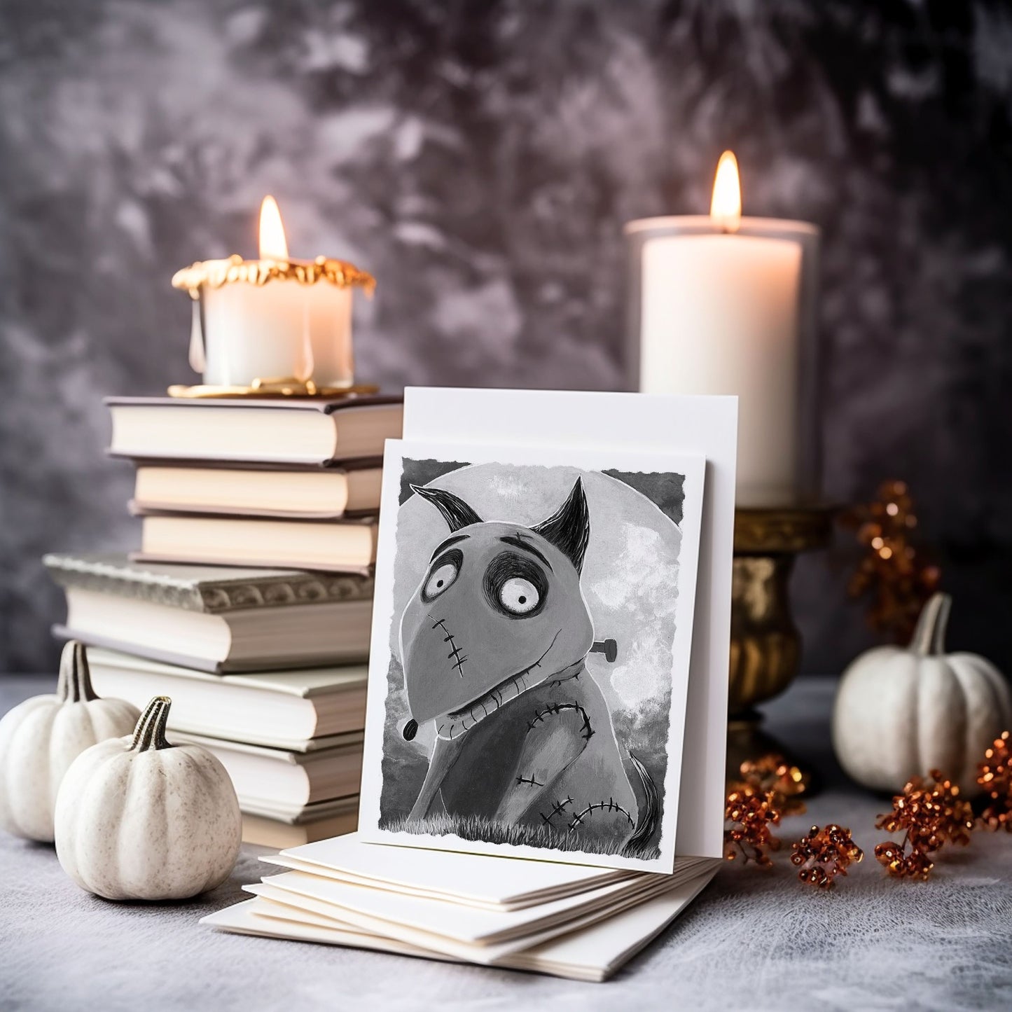 Sparky | Frankenweenie | Notecard