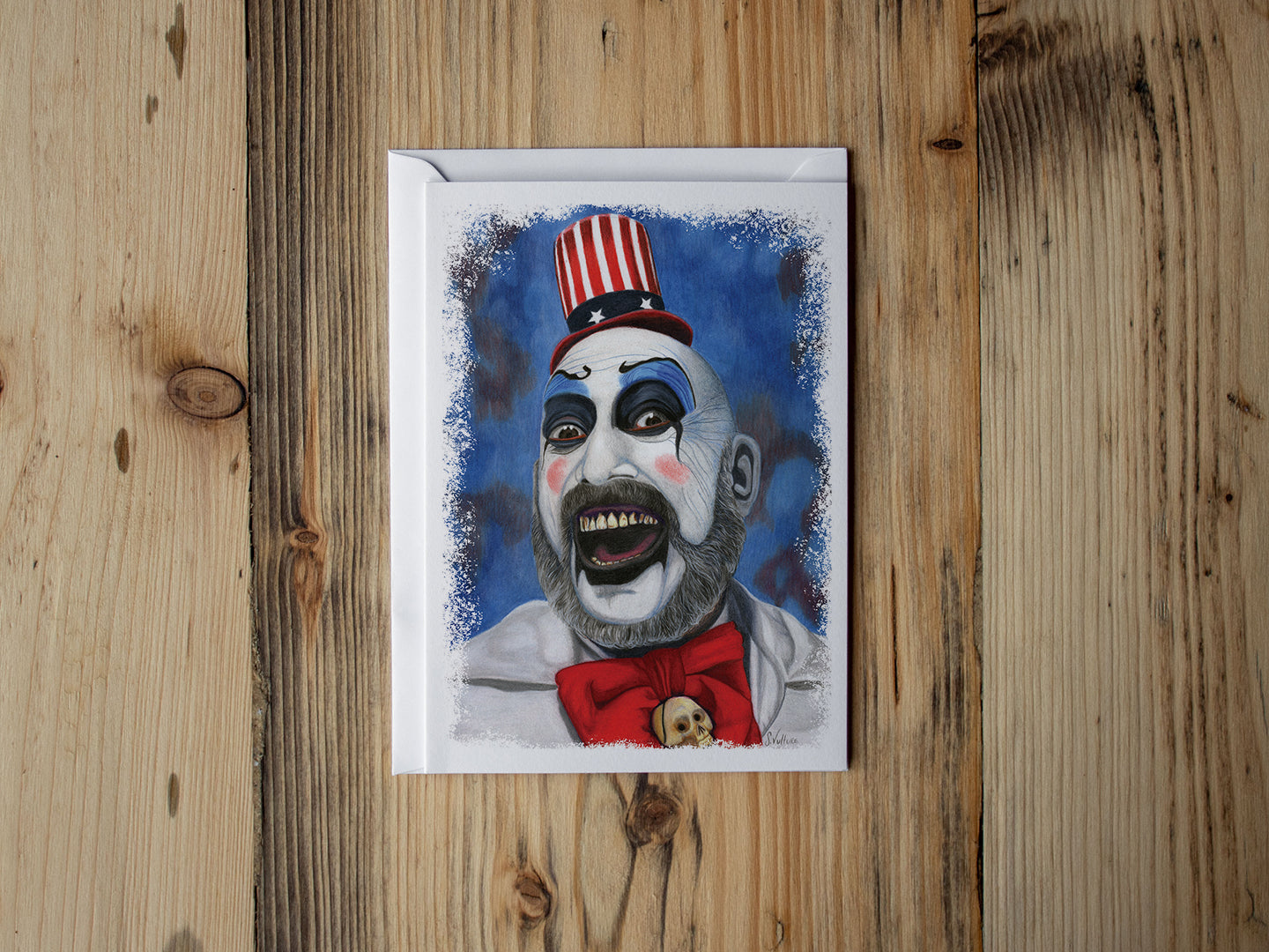 Captain Spaulding Notecard