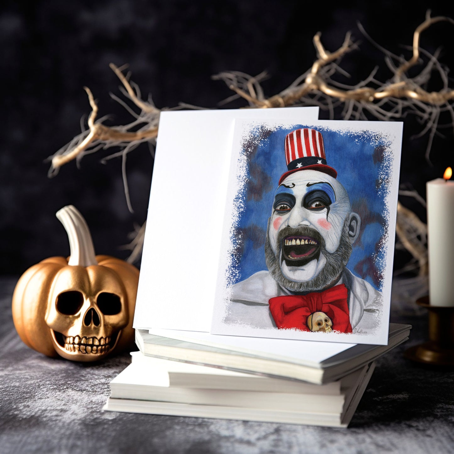 Captain Spaulding Notecard