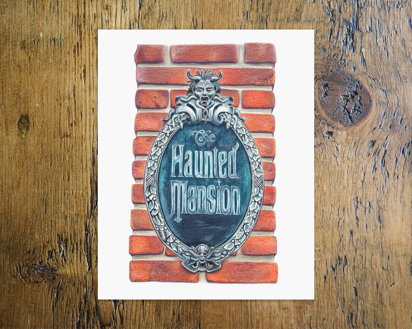 "Welcome Foolish Mortals" | The Haunted Mansion | Art Print