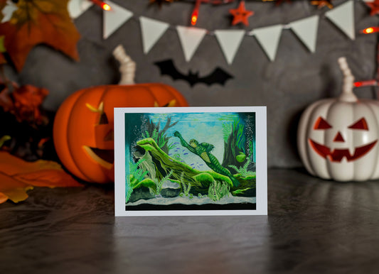 My Very Own Sea Monster | Notecard | The Creature from the Black Lagoon