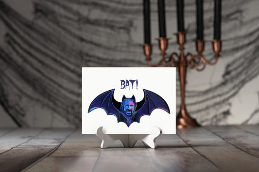 Bat! - Laszlo | What We Do in the Shadows | Notecard