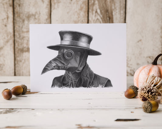 Plague Doctor Notecard