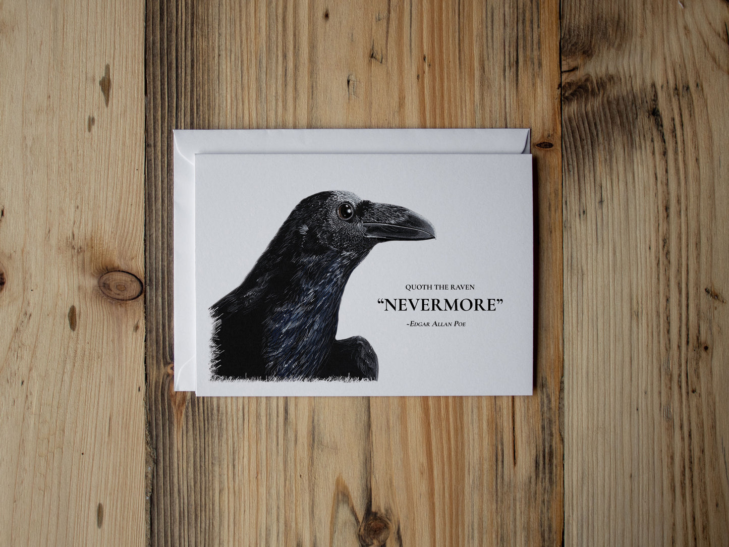 The Raven | Notecard