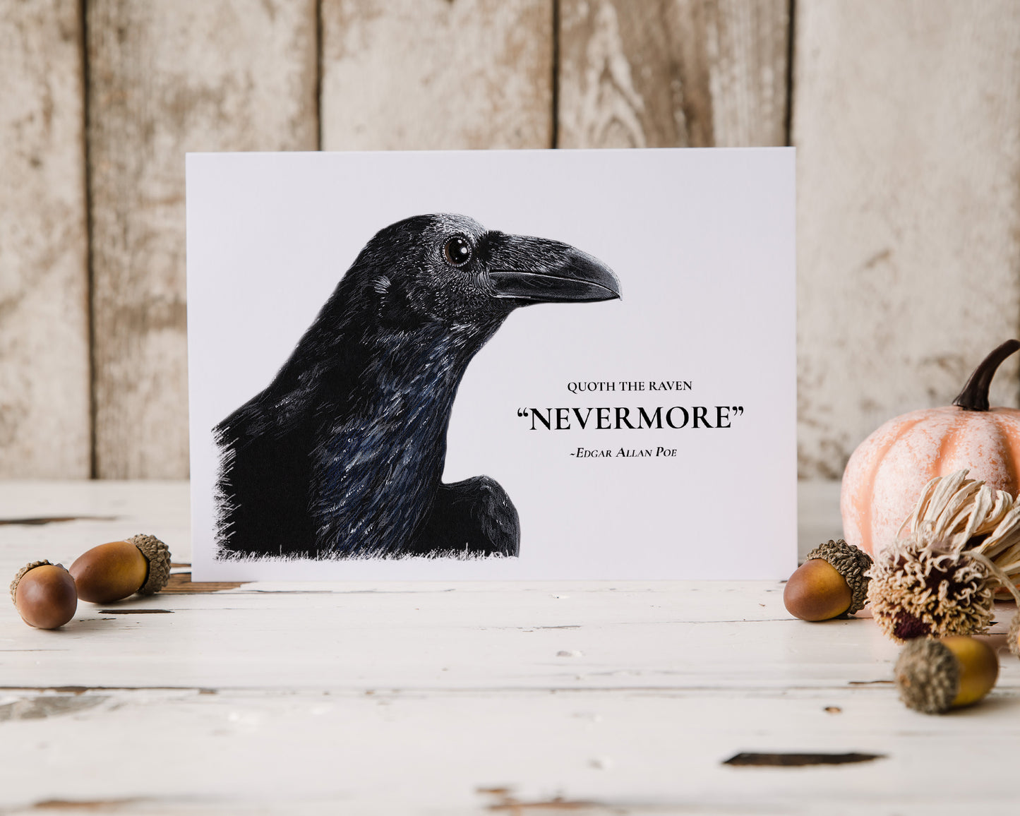 The Raven | Notecard