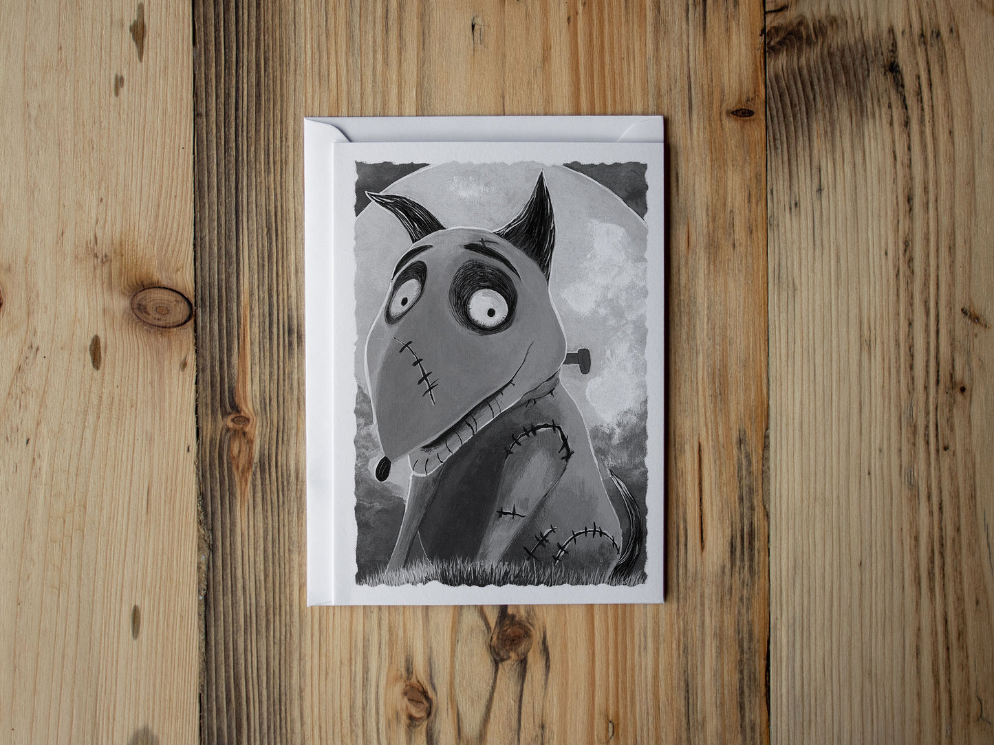 Sparky | Frankenweenie | Notecard