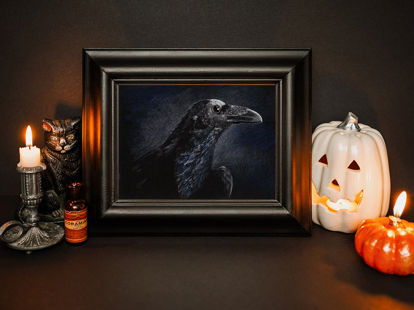 "The Raven" Art Print